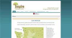 Desktop Screenshot of inspire-centers.org